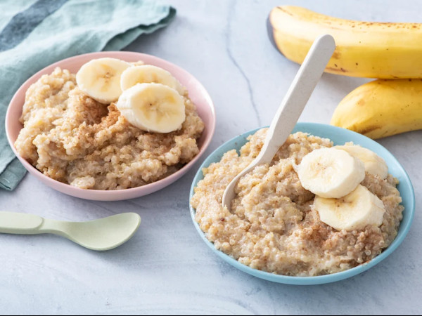 Quinoa and Rice Breakfast Pudding