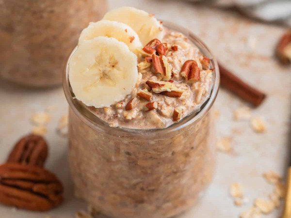 Banana Bread-Inspired Oatmeal