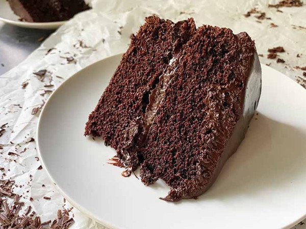 Whole Wheat Cake with Chocolate and Coffee