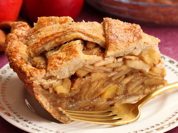 Cranberry Apple Pie with Less Sugar