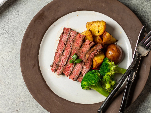 Stout-Infused Skirt Steak