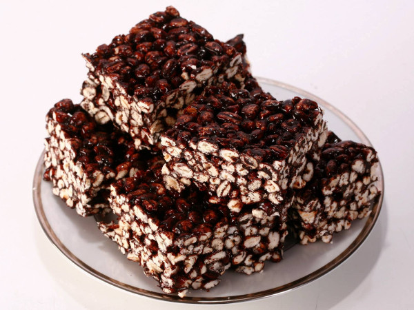 Puffed Wheat Chocolate Treats