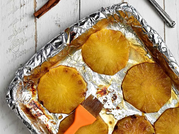 Campfire-Baked Pineapple Treats