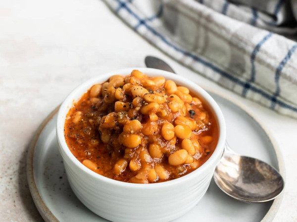 The Finest Baked Beans in a Slow Cooker (Dad