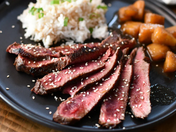 Asian-Style Flat Iron Steak