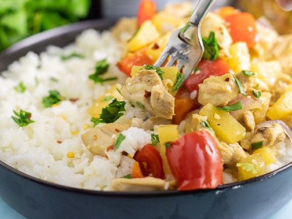 Crockpot Pineapple Chicken Delight