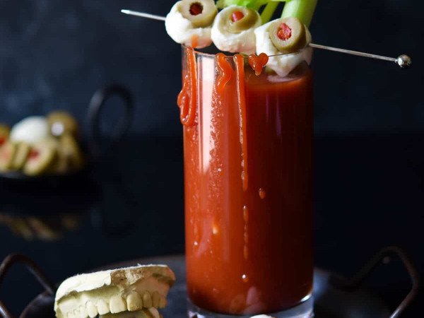 Bloody Mary-Inspired Burrata