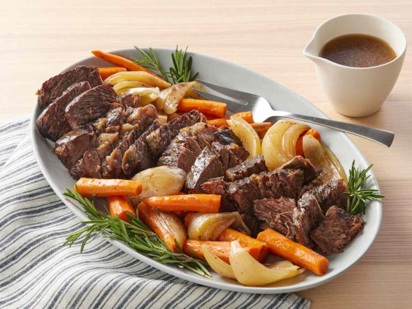 Slow-Cooked Roast Dish