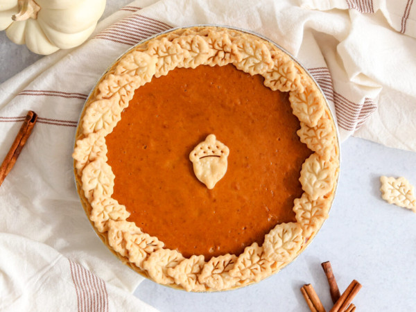 Maple-Infused Pumpkin Pie by Jen