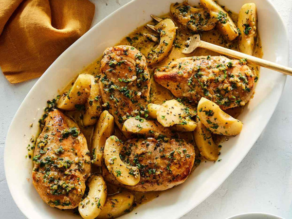 Quick and Easy Apple Cider Chicken