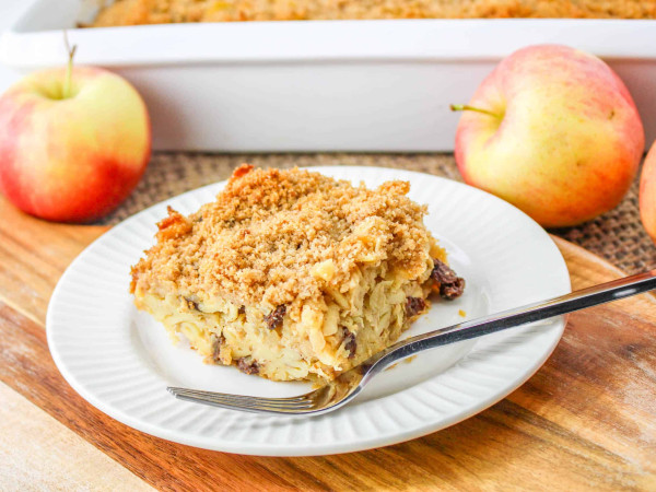 Heritage Apple Noodle Kugel