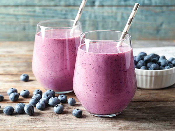 Graham Cracker Blueberry Vanilla Protein Shake
