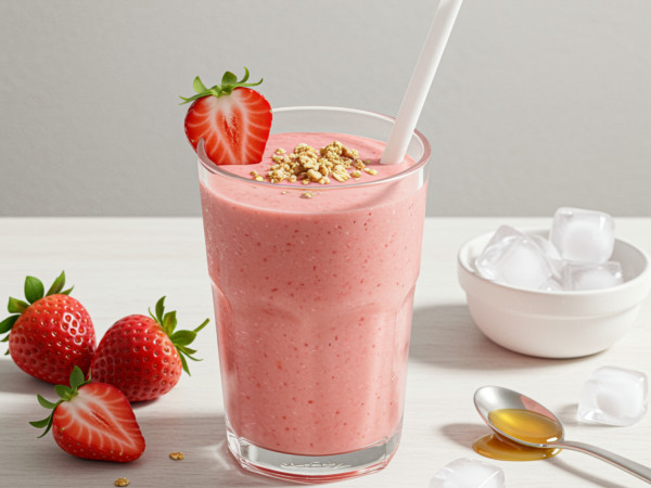 Delicate Coconut Rose Smoothie