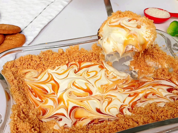 Biscuit-based dessert