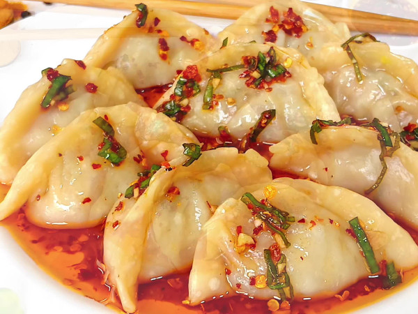 Dumplings with Chicken