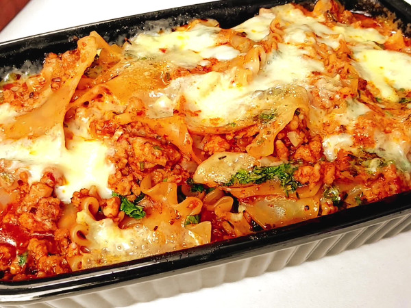 One-Pan Chicken Lasagna