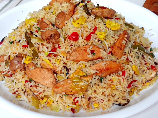 Biryani with a Chinese twist