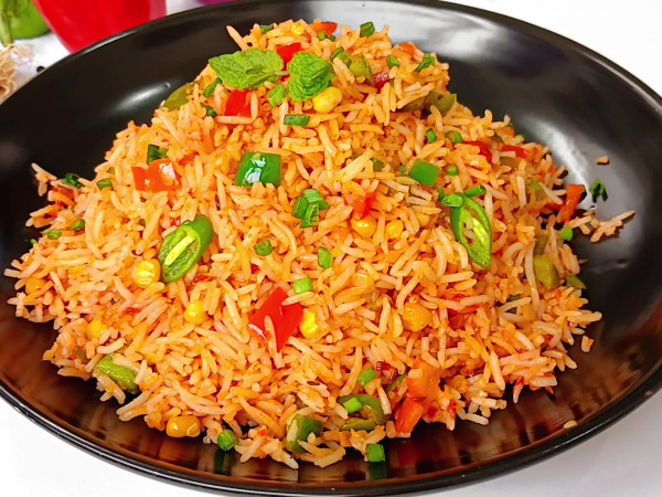 Traditional Mexican rice dish