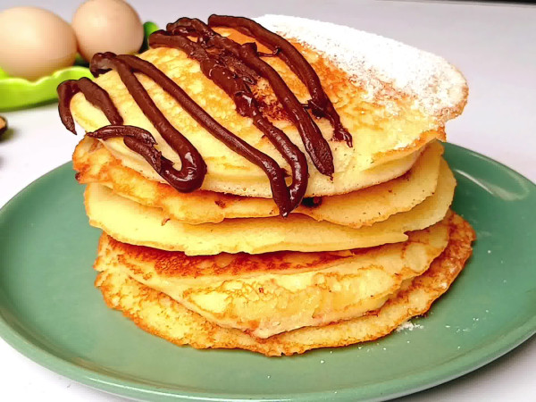 Pancakes with Chocolate Chips