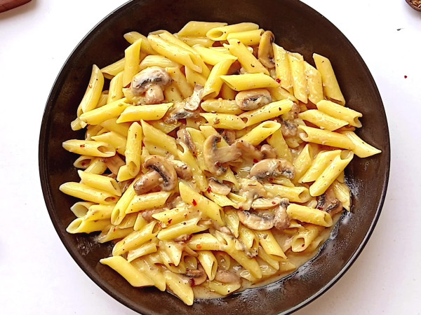 Velvety Mushroom Pasta