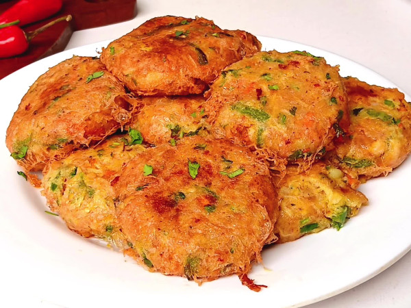 Potato and Chicken Cakes
