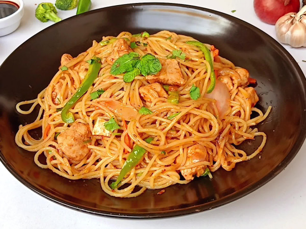 Spaghetti with Chicken