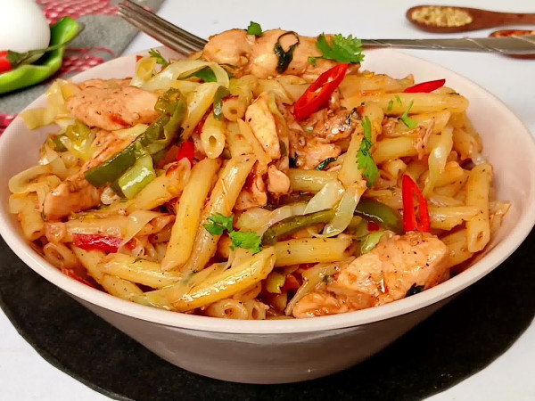 Chicken and Penne Pasta Dish
