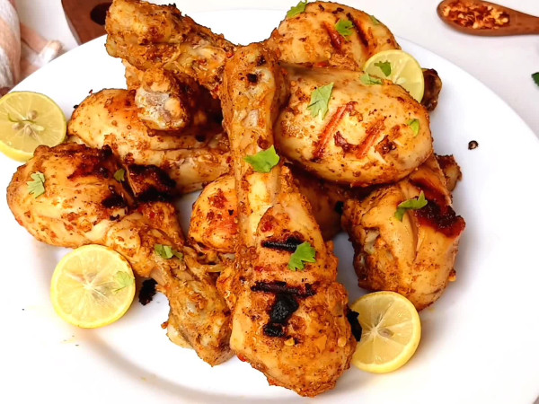 Flavorful Barbecued Chicken Legs