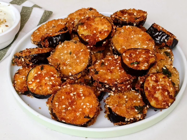 Crunchy Eggplant Snacks