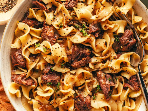 Noodles for Thanksgiving by Grandma