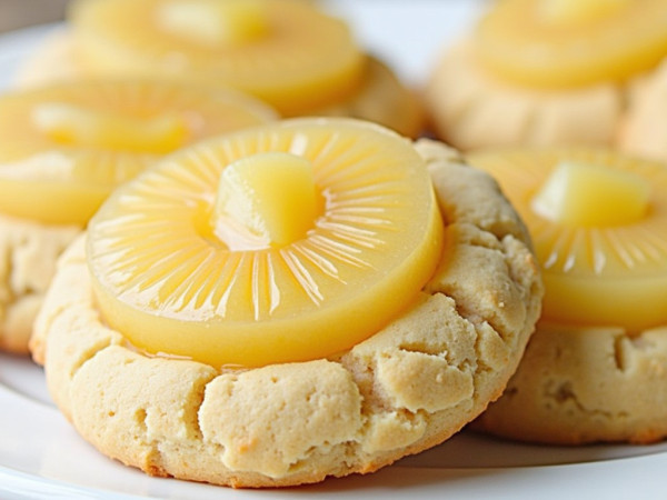 Cookies with Pineapple Tea Flavor