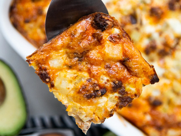 Hearty Mexican Chorizo Breakfast Bake