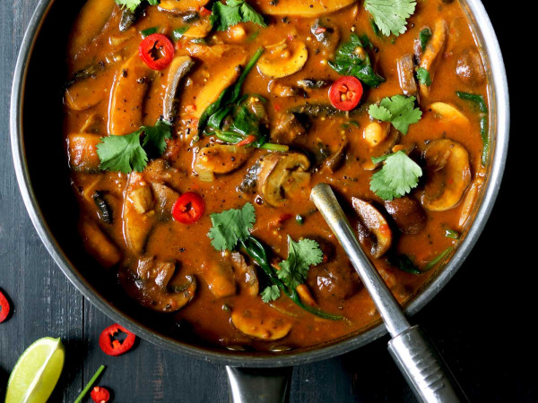 Flavorful Mushroom Curry