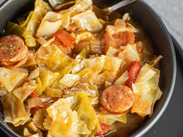 Vegetarian Cajun Cabbage Soup