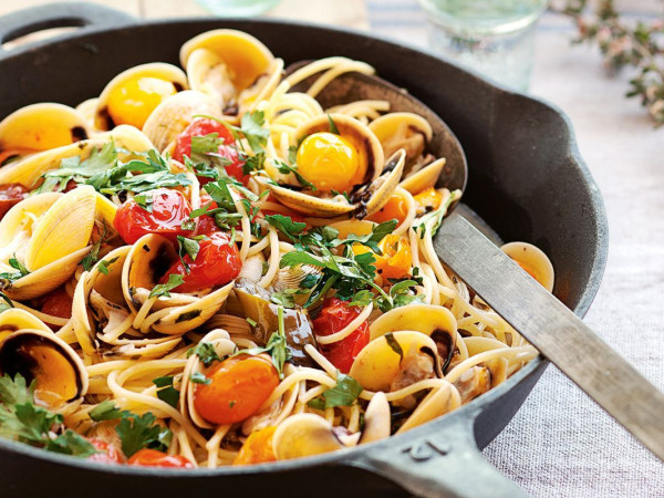 Clam Risotto Spaghetti