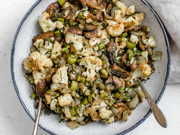 Cauliflower-Based Stuffing