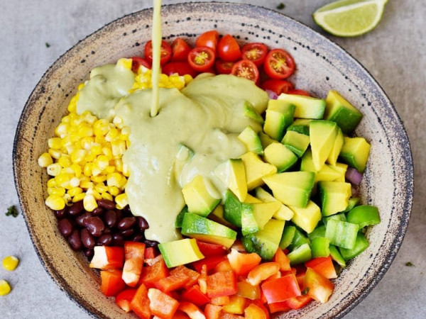 Avocado Dressing with a Mexican Twist