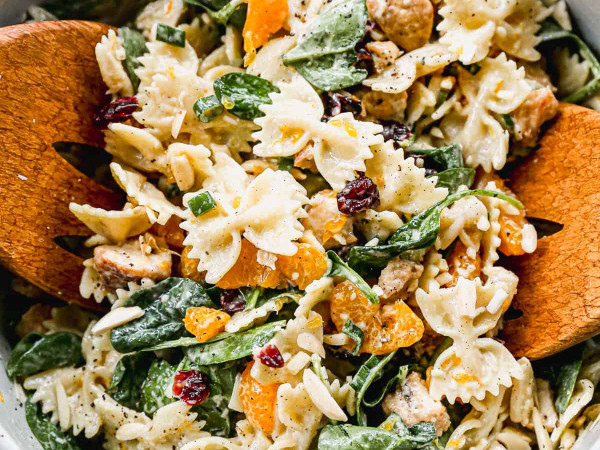Flavorful Cold Chicken Pasta Salad with Zest
