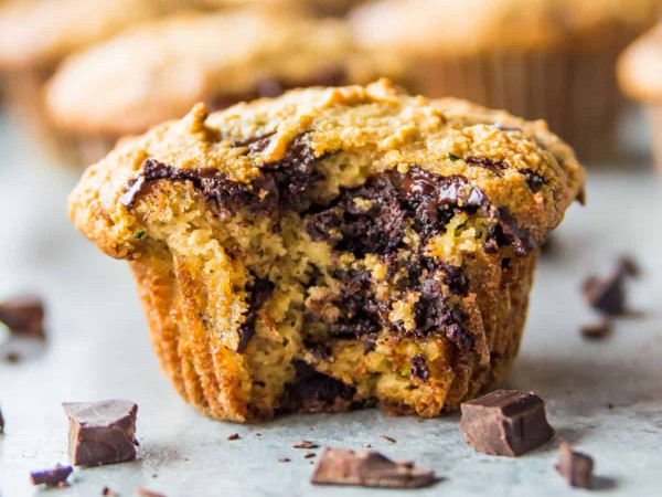 Gluten-Free and Dairy-Free Chocolate Chip Zucchini Orange Muffins