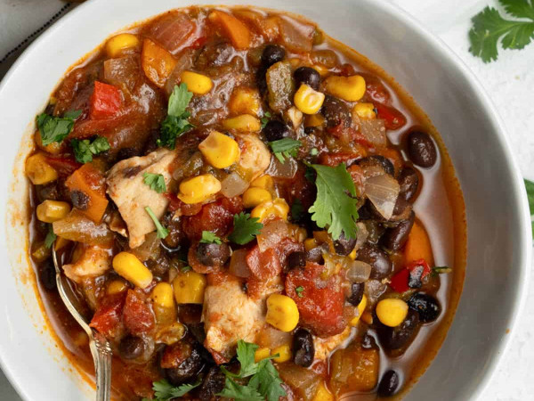 Chicken and Black Bean Chili from Grandma