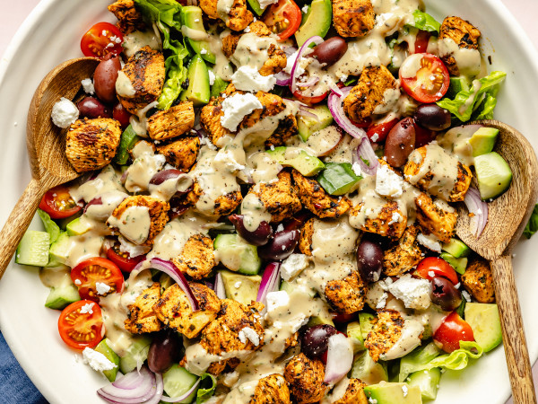 Aegean-Style Chicken Salad