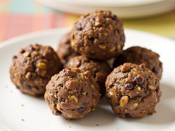 Chocolate Zucchini Oat Bites