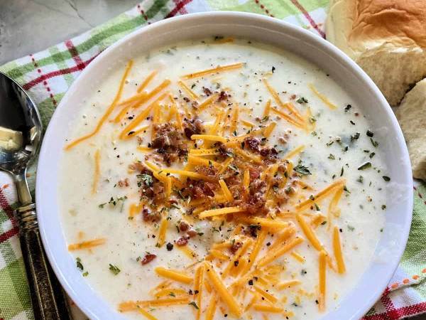 Leftover Mashed Potato Soup Recipe