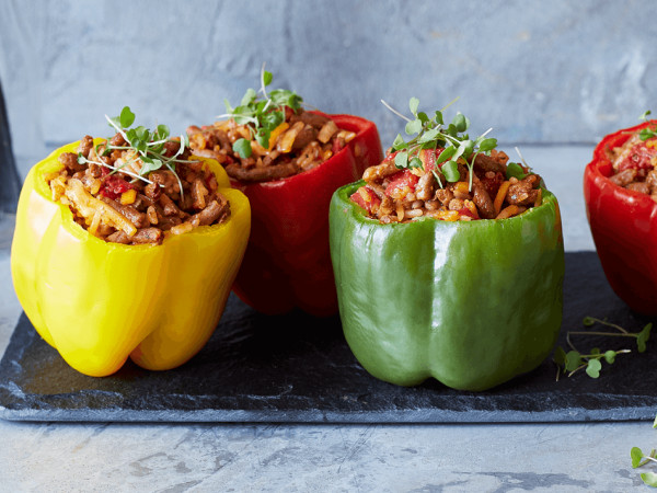 Fiery Stuffed Peppers