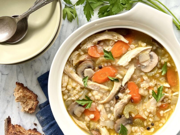 Instant Pot Chicken with Barley