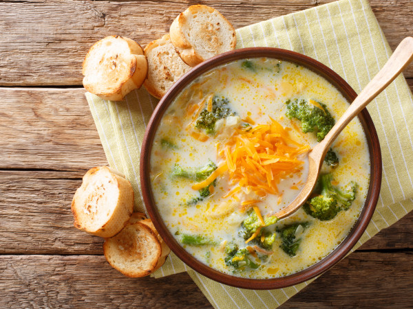 Broccoli Soup Using Leftover Mashed Potatoes