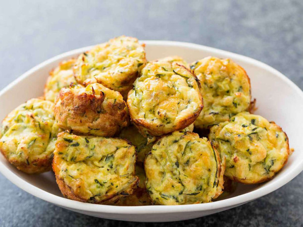 Shredded Zucchini Bites