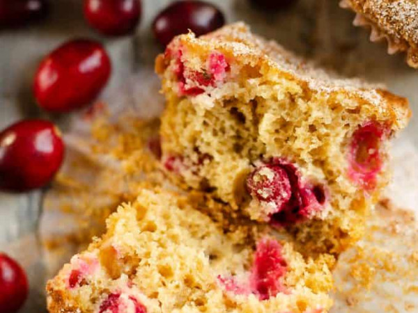 Low-Carb Cranberry Streusel Treats