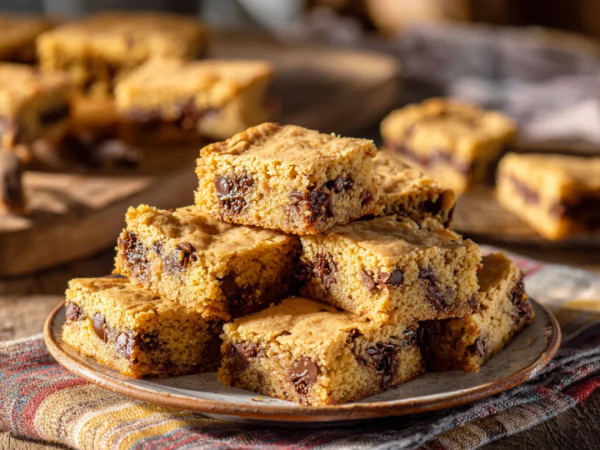 Easy Chocolate Chip Cake Mix Bars by Abbey