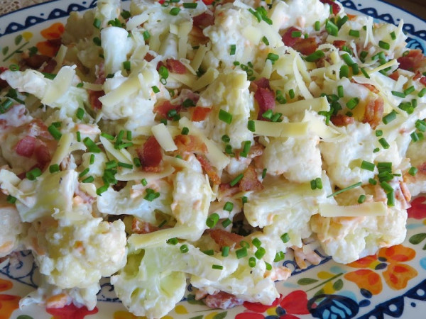 Rich and Creamy Faux-Tato Salad